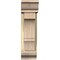 Ekena Millwork Balboa Traditional Rough Sawn Bracket w/ Offset Brace, Douglas Fir, 6"W x 14"D x 22"H BKT0604X14X22BOA01RDF - alternate 4